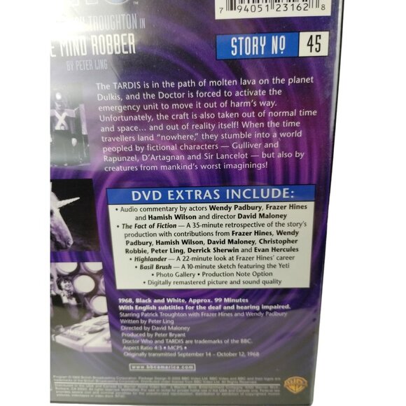 Doctor Who the Mind Robber Story 45 Patrick Troughton Second Doctor - Picture 4 of 4